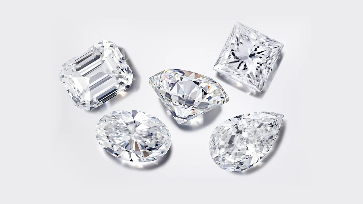 Premium diamonds showcase