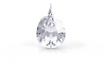 Pear Diamond 360 View